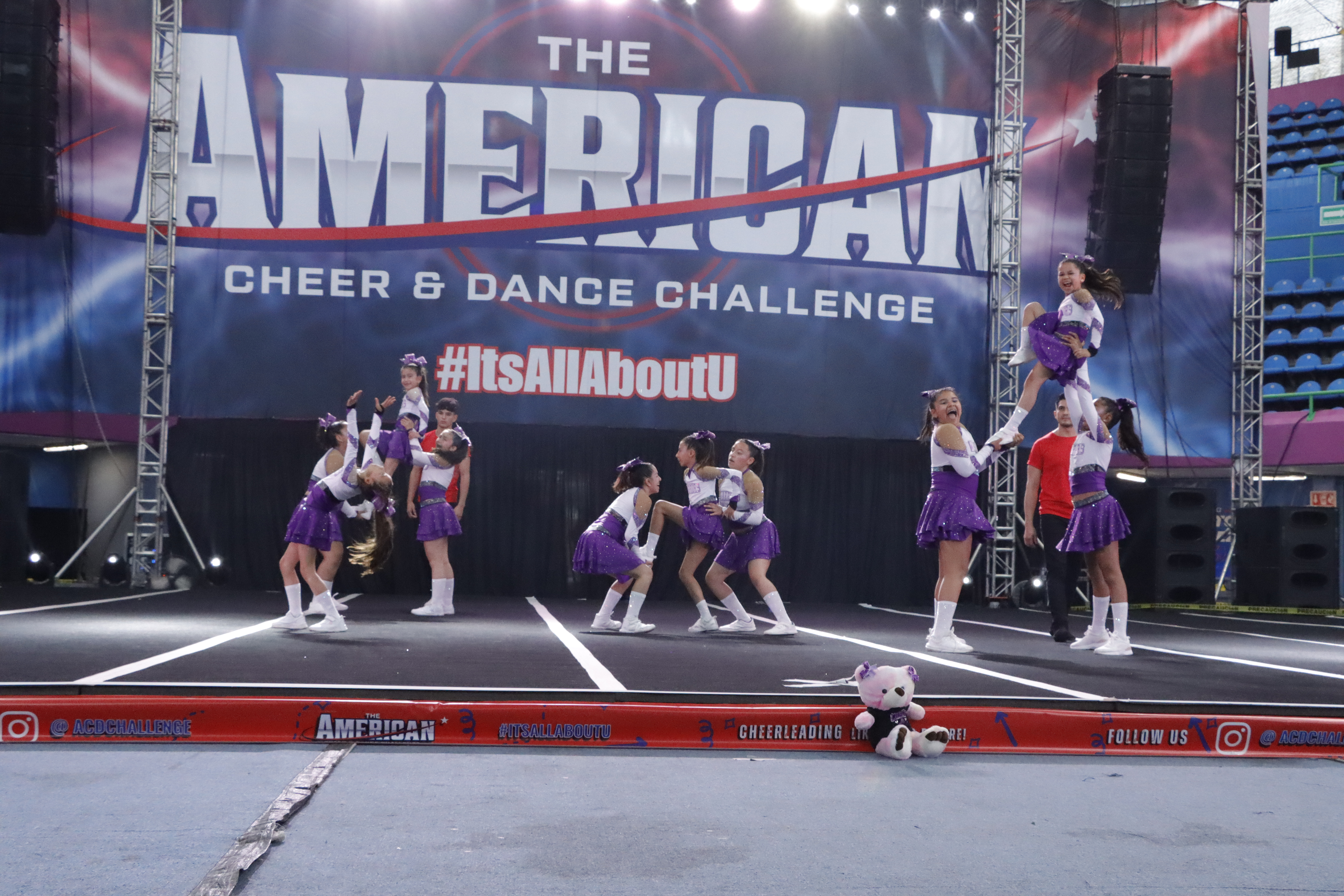 Cheerleading routine 3